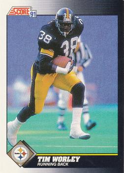 Tim Worley Pittsburgh Steelers 1991 Score NFL #469
